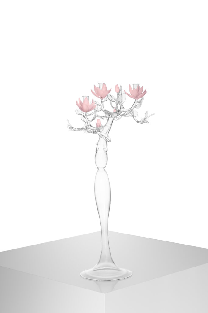 Magnolia tree candelabra